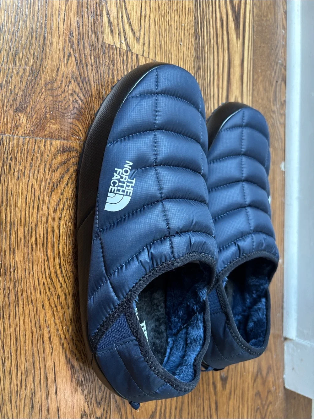 The North Face Quilted Slip-On Mules - Dark Blue